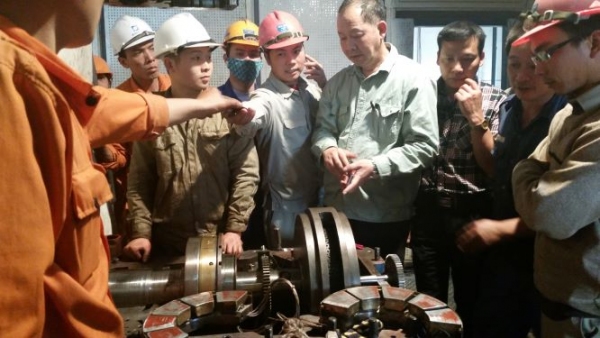 Xử lý sự cố di trục Turbine 15MW - Công ty CP năng lượng Hòa Phát
