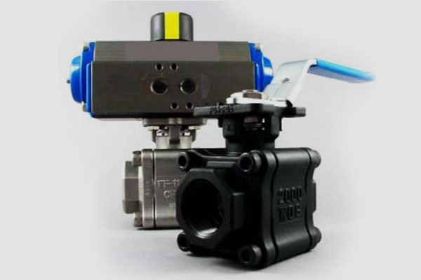 Van cầu 3 thân với 8 bu lông